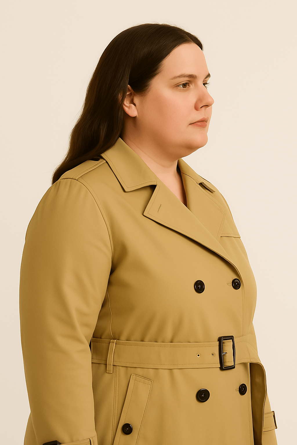 GABARDINA CLÁSICA (CURVY) - Imagen 2