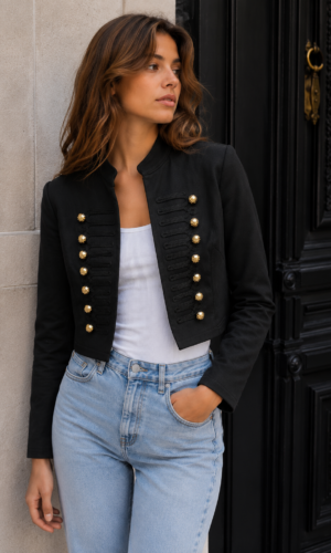 Chaqueta Versailles corta