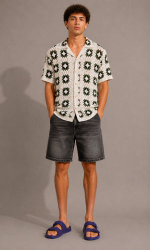 Camisa Punto Granny
