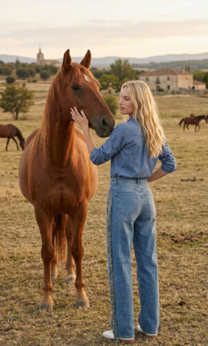 Jean con Flecos
